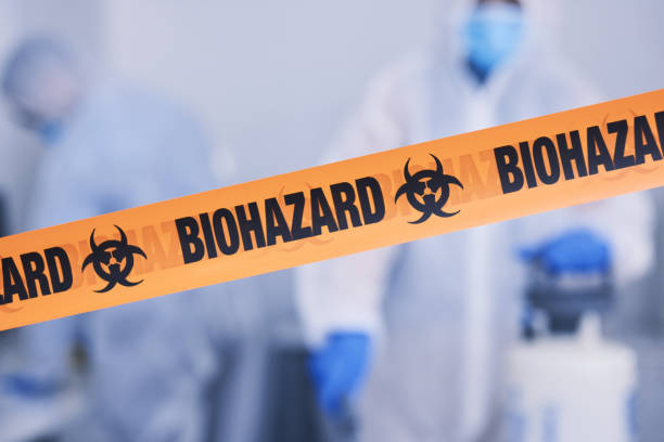 Professional Infectious Disease Decontamination technician working in Hillsboro, OH